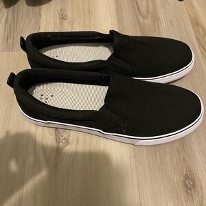 a new day Black Slip-On Sneakers